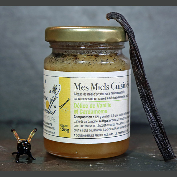 Délice à la vanille et à la cardamome.