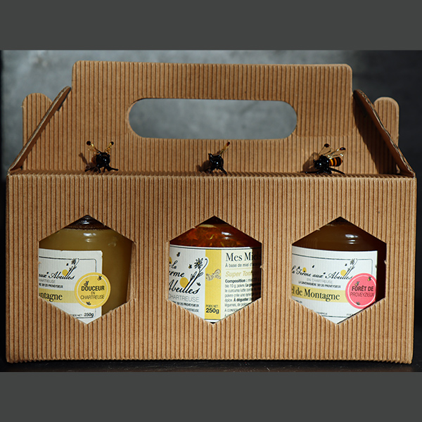 2 pots de naturels + 1 pot de Cuisinés Gourmands
